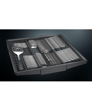 SIEMENS SX63HX60CE iQ300 iQ300 Geschirrspüler (vollintegrierbar (Besteckschublade, 598 mm breit, 44 dB (A), D)