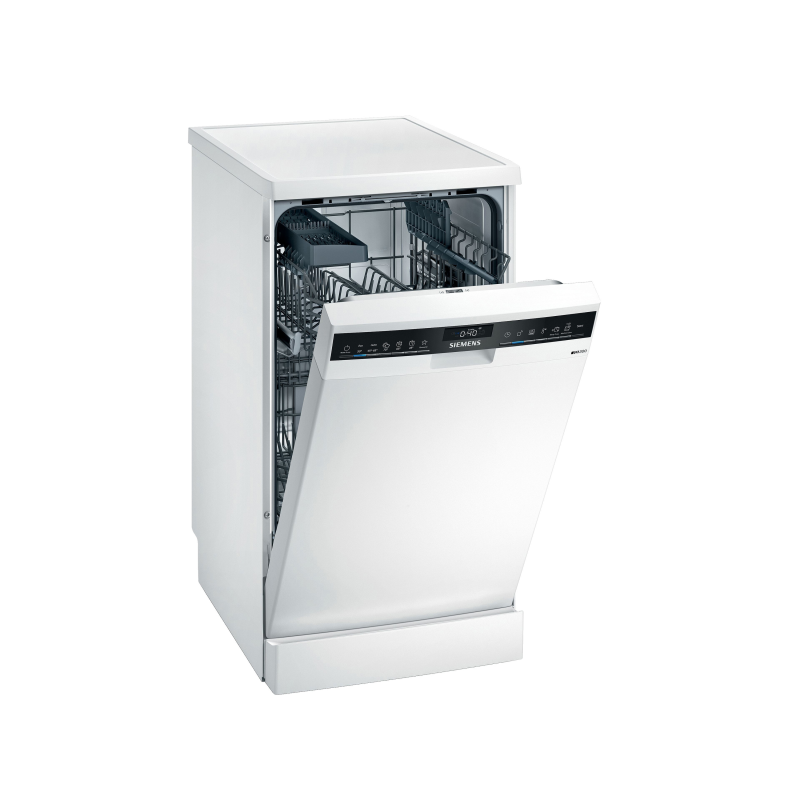 SIEMENS SR23EW28KE iQ300 Geschirrspüler (unterbaufähig, 450 mm breit, 44 dB (A), D)