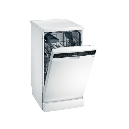SIEMENS SR23EW28KE iQ300 Geschirrspüler (unterbaufähig, 450 mm breit, 44 dB (A), D)