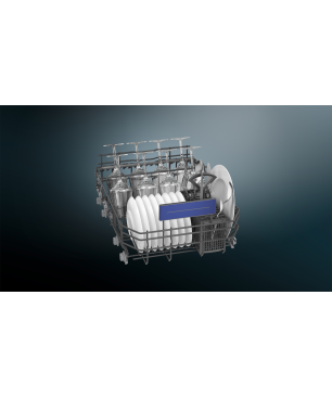 SIEMENS SR23EW28KE iQ300 Geschirrspüler (unterbaufähig, 450 mm breit, 44 dB (A), D)