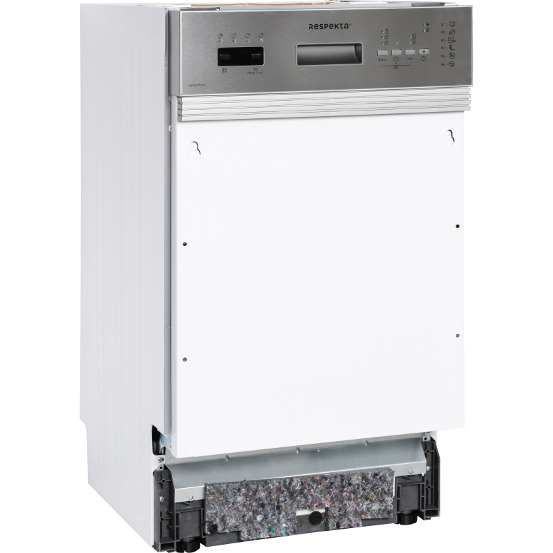 RESPEKTA GSP45TIDV Geschirrspüler (teilintegrierbar, 448 mm breit, E)