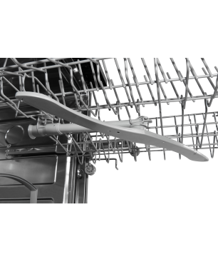 EXQUISIT GSP6312-030D schwarz Geschirrspüler, 598 mm breit, D)