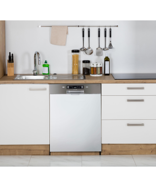 KOENIC KDW 6021 D BI Geschirrspüler (teilintegrierbar, 600 mm breit, 44 dB (A), D)