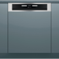 BAUKNECHT BBO 3C33 C X Geschirrspüler (teilintegrierbar, 600 mm breit, 43 dB (A), D)