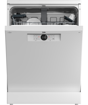 BEKO BDFN26420W Geschirrspüler (freistehend, 598 mm breit, 46 dB (A), E)