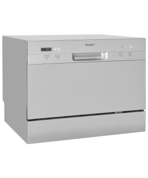 EXQUISIT GSP206-030F Geschirrspüler (Standgerät (Besteckkorb, 605 mm breit, 49 dB (A), F)