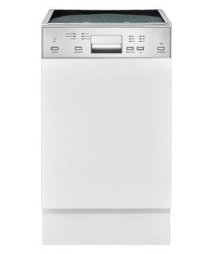 BOMANN GSPE 7413 TI Geschirrspüler (teilintegrierbar (Besteckkorb, 45 cm breit, 49 dB (A), E)