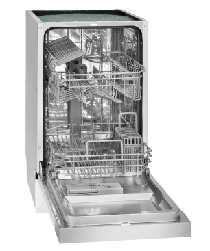 BOMANN GSPE 7413 TI Geschirrspüler (teilintegrierbar (Besteckkorb, 45 cm breit, 49 dB (A), E)