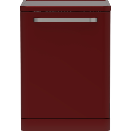 SHARP QW-I23F47EM-DE Retro Geschirrspüler (Freistehend mit Unterbaumöglichkeit, 600 mm breit, 47 dB (A), E)