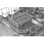 EXQUISIT EGSP1012-EB-030E inox Geschirrspüler (Einbaugerät, 598 mm breit, E)