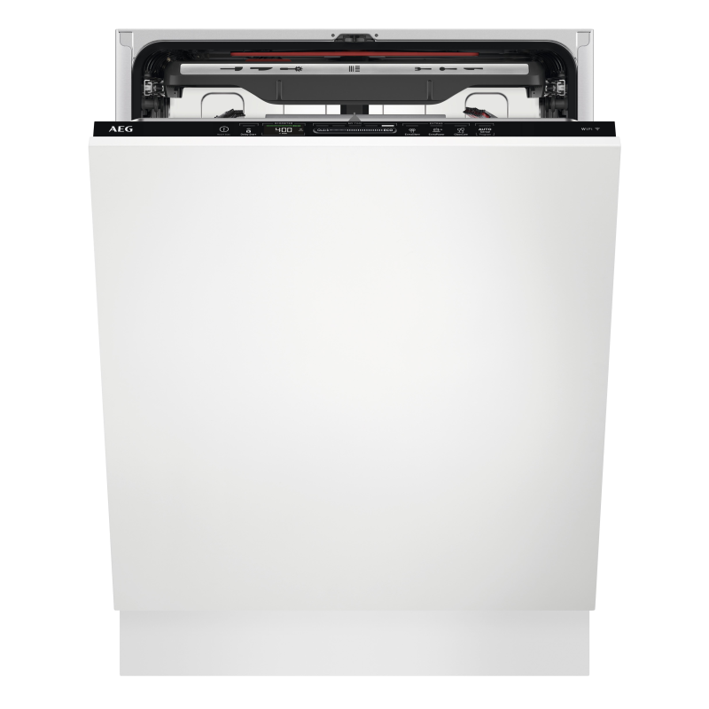 AEG FSE76738P Serie 7000 mit GlassCare & Besteckschublade Wifi Geschirrspüler (vollintegrierbar, 596 mm breit, 43 dB (A), A)