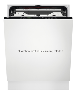 AEG FSE76738P Serie 7000 mit GlassCare & Besteckschublade Wifi Geschirrspüler (vollintegrierbar, 596 mm breit, 43 dB (A), A)