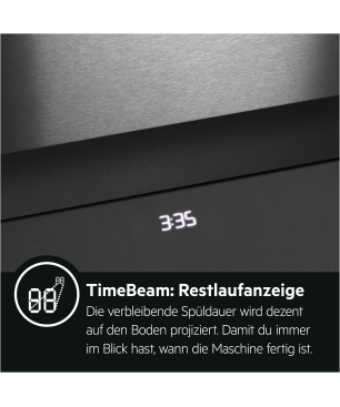 AEG FSE76738P Serie 7000 mit GlassCare & Besteckschublade Wifi Geschirrspüler (vollintegrierbar, 596 mm breit, 43 dB (A), A)