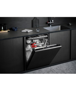 AEG FSE76738P Serie 7000 mit GlassCare & Besteckschublade Wifi Geschirrspüler (vollintegrierbar, 596 mm breit, 43 dB (A), A)