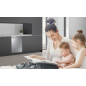 SAMSUNG DW 60 R 7050 SG/EG Geschirrspüler (teilintegrierbar (Besteckschublade, 598 mm breit, 44 dB (A), D)