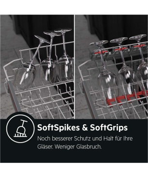 AEG FEE7471AP Geschirrspüler (teilintegrierbar (Besteckschublade, 596 mm breit, 44 dB (A), C)