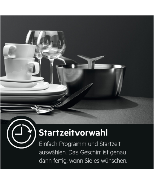 AEG FEE7471AP Geschirrspüler (teilintegrierbar (Besteckschublade, 596 mm breit, 44 dB (A), C)