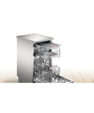 BOSCH REFURBISHED (*) SPS4HMI61E Serie 4 Serie 4 Geschirrspüler (unterbaufähig (Besteckschublade, 450 mm breit, 44 dB (A), E)