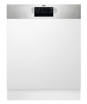 AEG FES5393AZM Geschirrspüler (teilintegrierbar, 596 mm breit, 44 dB (A), D)