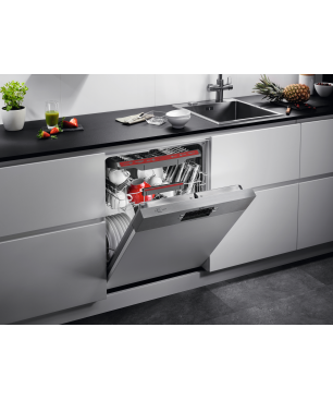 AEG FES5393AZM Geschirrspüler (teilintegrierbar, 596 mm breit, 44 dB (A), D)