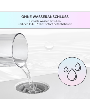 BOMANN TSG 5701 Tischgeschirrspüler (freistehend, 42,00 cm breit, G)