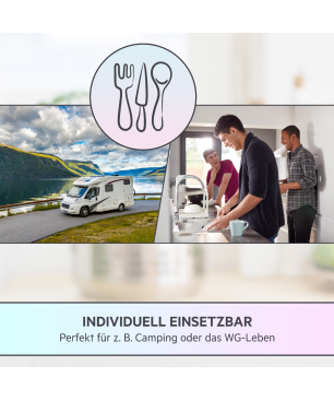 BOMANN TSG 5701 Tischgeschirrspüler (freistehend, 42,00 cm breit, G)