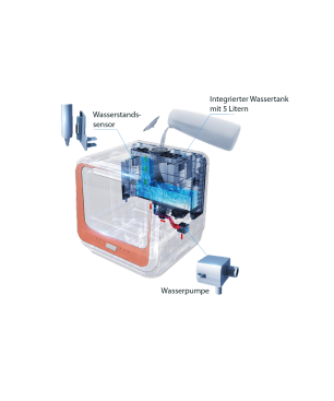 BOMANN TSG 5701 Tischgeschirrspüler (freistehend, 42,00 cm breit, G)