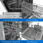 EXQUISIT EGSP2109-E-030E silber Geschirrspüler (Einbaugerät (Besteckkorb, 448 mm breit, 47 dB (A), E) EXQUISIT EGSP2109-E-030E silber Geschirrspüler (Einbaugerät (Besteckkorb, 448 mm breit, 47 dB (A), E)