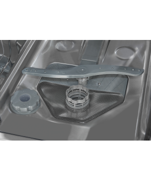 EXQUISIT EGSP2109-E-030E silber Geschirrspüler (Einbaugerät (Besteckkorb, 448 mm breit, 47 dB (A), E)