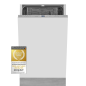 EXQUISIT EGSP2109-E-030E silber Geschirrspüler (Einbaugerät (Besteckkorb, 448 mm breit, 47 dB (A), E) EXQUISIT EGSP2109-E-030E silber Geschirrspüler (Einbaugerät (Besteckkorb, 448 mm breit, 47 dB (A), E)