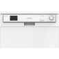 SHARP QW-HX12F47EW-DE Geschirrspüler (Freistehend mit Unterbaumöglichkeit, 598 mm breit, 47 dB (A), E)