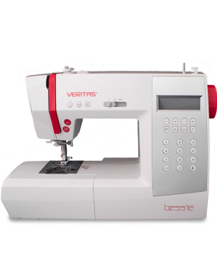 VERITAS BESSIE Nähmaschine (70 Watt, 1 Stufen Knopflochautomatik)