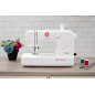 SINGER SM024 MECHANISCHE NÄHMASCHINE MIT 23 STICHEN ROT Freiarm-Nähmaschine (4-stufiges Knopfloch)