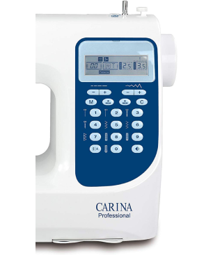 CARINA PROFESSIONAL Nähmaschine (70 Watt, 11 vollautomatische Knopflöcher)