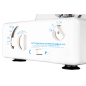 GRITZNER 788 Overlock LED Version mit 5 Sonderfüße mit Abfallbehälter und Buch Overlock