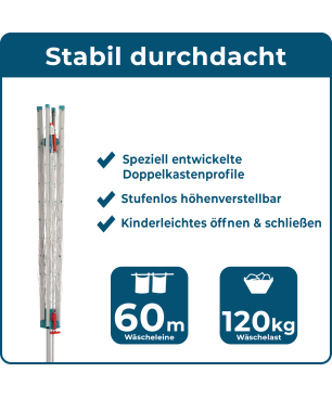 BLOME Primera Wäschespinne
