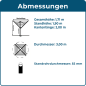 BLOME Primera Wäschespinne