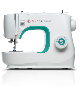 SINGER M3305 BEIGE/GRÜN Freiarm-Nähmaschine (1-stufig)