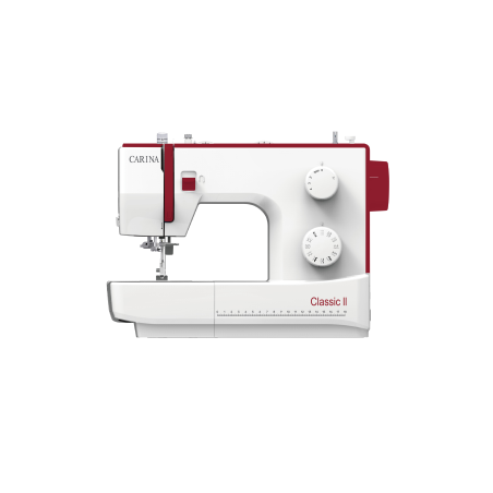 CARINA CLASSIC II Nähmaschine (70 Watt, 1 Stufen Knopflochautomatik)