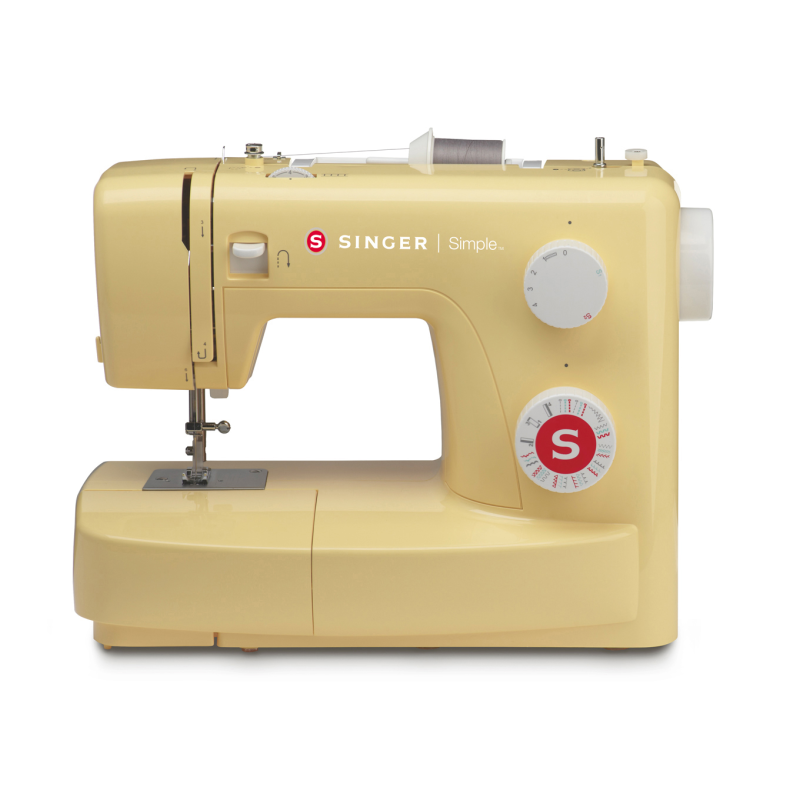 SINGER 3223 Simple Freiarm-Nähmaschine (85 Watt) Gelb