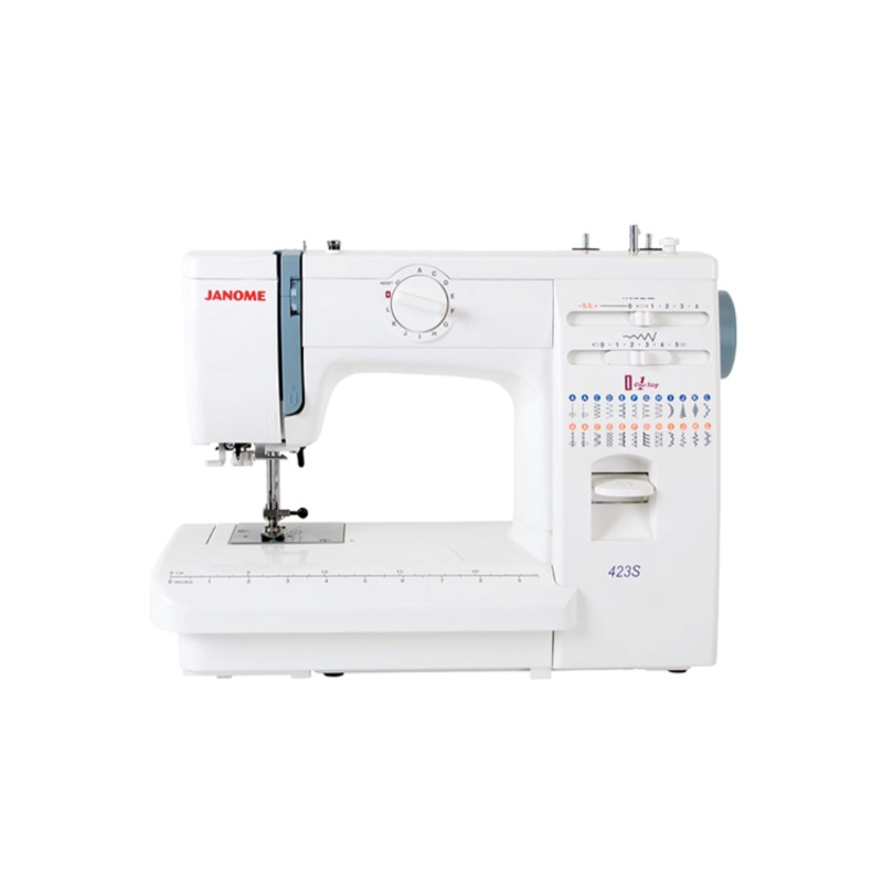 JANOME 423S Nähmaschine Nähmaschine Weiß