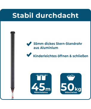 BLOME DuoMatic 45 Wäschespinne