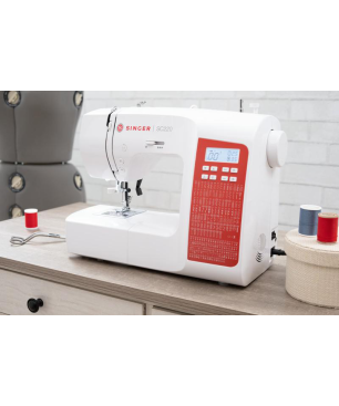 SINGER SC220-Red Freiarm-Nähmaschine