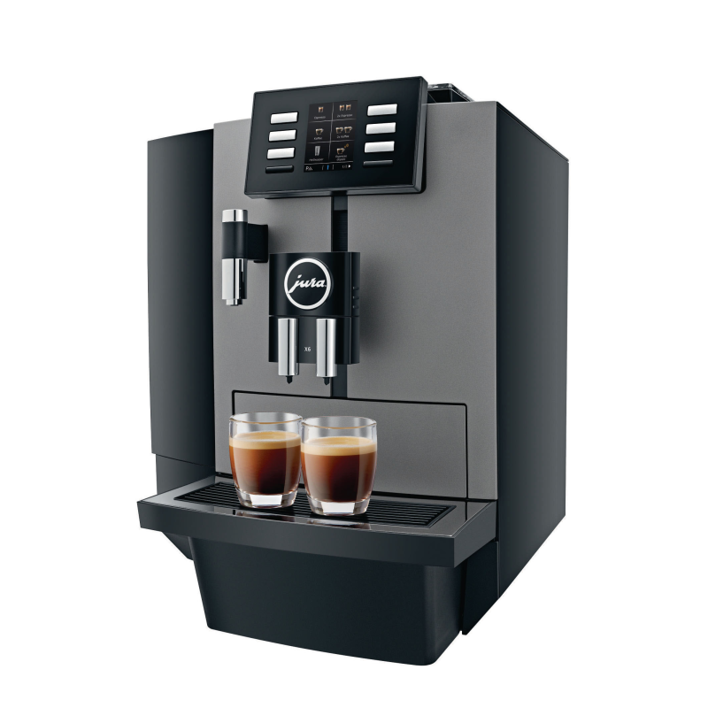 JURA X6 Kaffeevollautomat Dark Inox