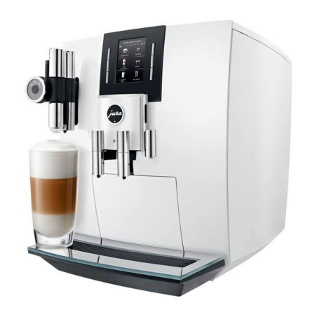 JURA 15165 J 6 PIANO WHITE Kaffeevollautomat Piano White