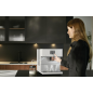 MIELE CM 7350 Kaffeevollautomat Brillantweiß, Einstellbar