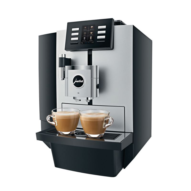 JURA X8 Kaffeevollautomat Platin