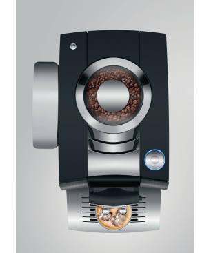 JURA Z10 (EA) Kaffeevollautomat Aluminium Black