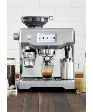 SAGE SES990BSS4EEU1 the Oracle Touch Espressomaschine Silber