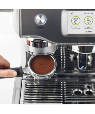 SAGE SES990BSS4EEU1 the Oracle Touch Espressomaschine Silber